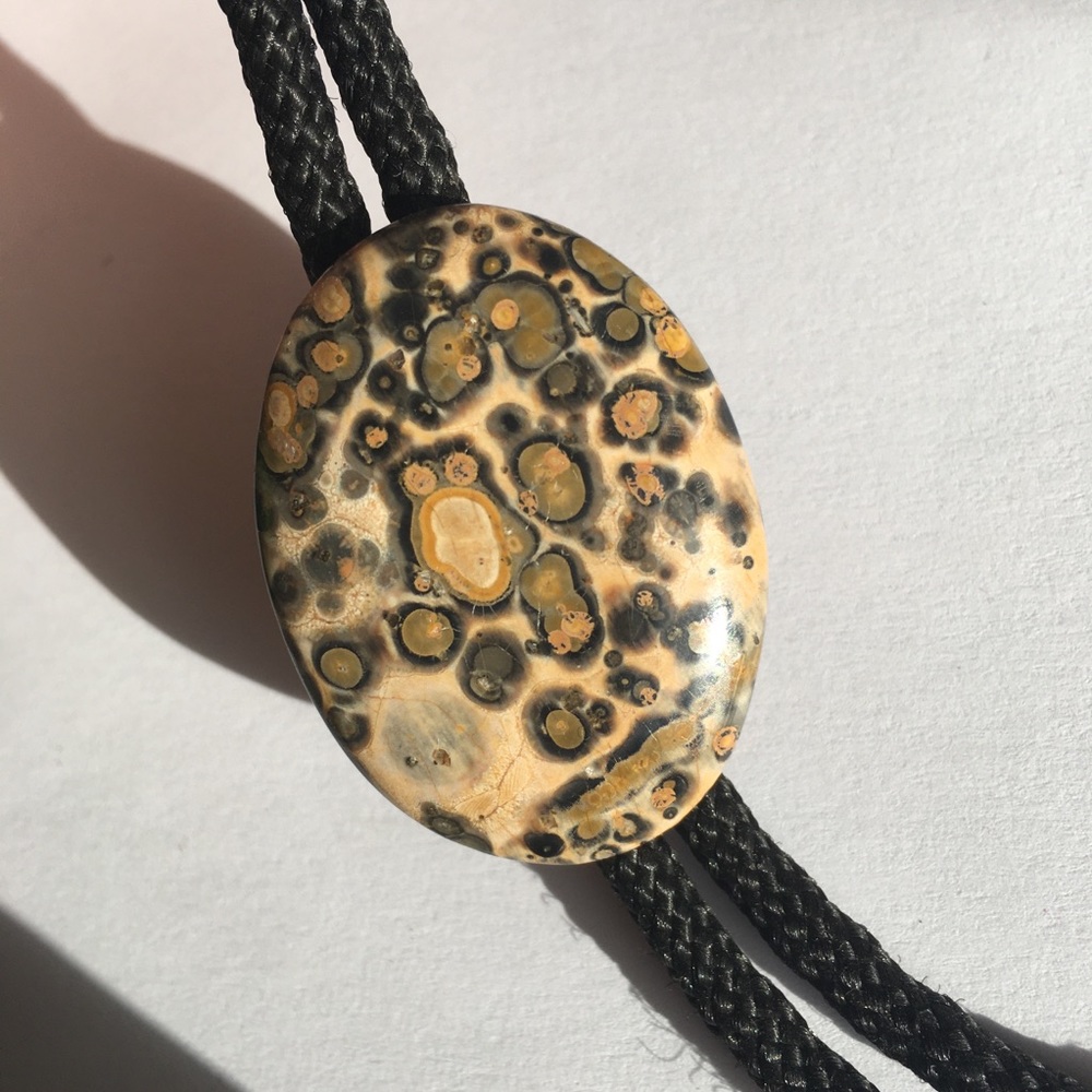 Leopard jasper bolero